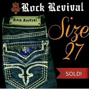 NWOT! Gorgeous Rock Revival Size 27