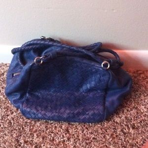 Elliot Lucca blue leather bag