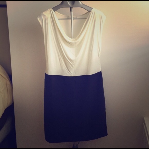 Loft Scoop Neck Dress
