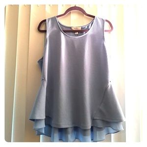 1X baby blue top - forever 21
