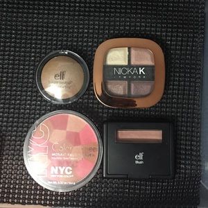 Makeup Bundle: elf and other brands