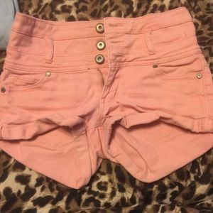 High waist shorts