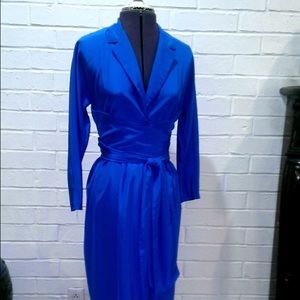 Adele Simpson Vintage 100% Silk dress