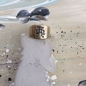 Rare James Avery Alpha Omega Ring