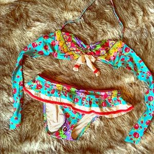 Betsey Johnson Bandeau Bikini
