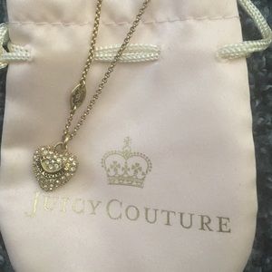 Authentic Juicy Couture gold necklace