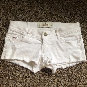 winter sale White Hollister Shorts