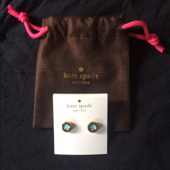 kate spade Jewelry - Kate Spade Teal Earrings