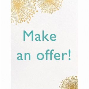 Make a reasonable offer!