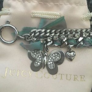 Authentic Juicy Couture silver bracelet