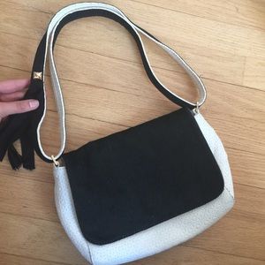 CLARE V. Interchangeable cross-body/shoulder bag