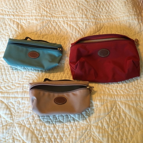 Longchamp make up bags