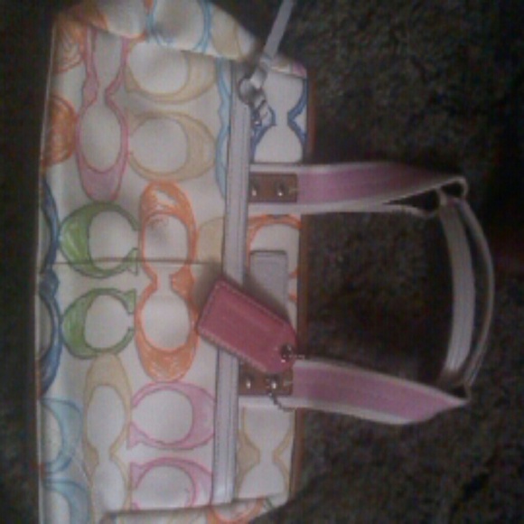 Coach hand bag