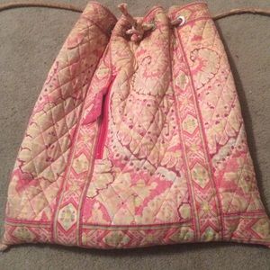 Authentic Vera Bradley Drawstring backpack