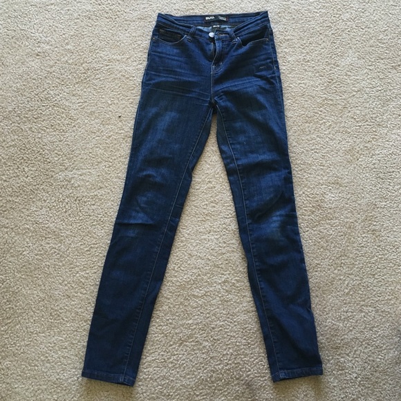 BDG cigarette high rise blue jeans