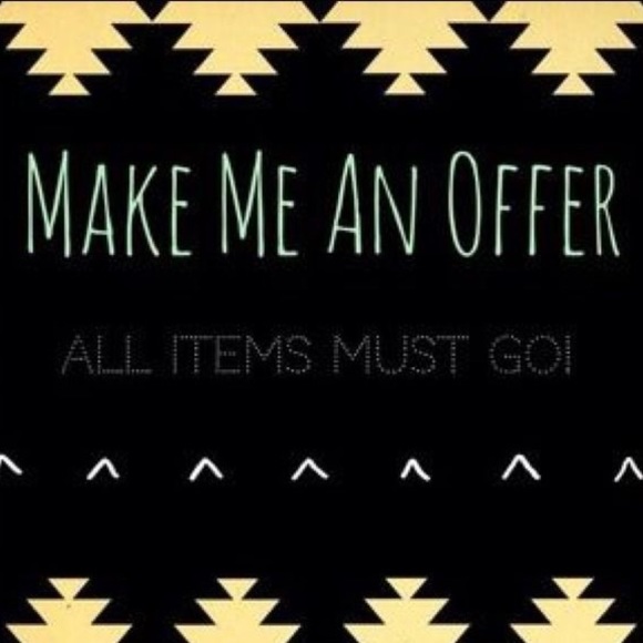 Reasonable offers only please!