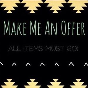 Reasonable offers only please!