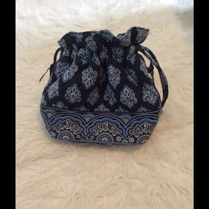 Vera Bradley drawstring satchel hand bag