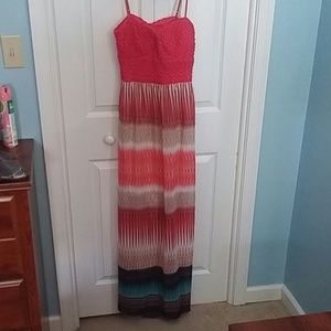 Brand new with tags beautiful long summer dress.