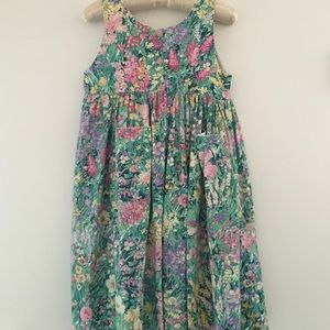Girls floral summer dress