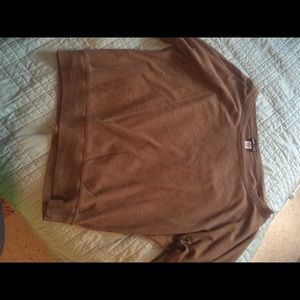 Wet Seal Brown Top Great Condition