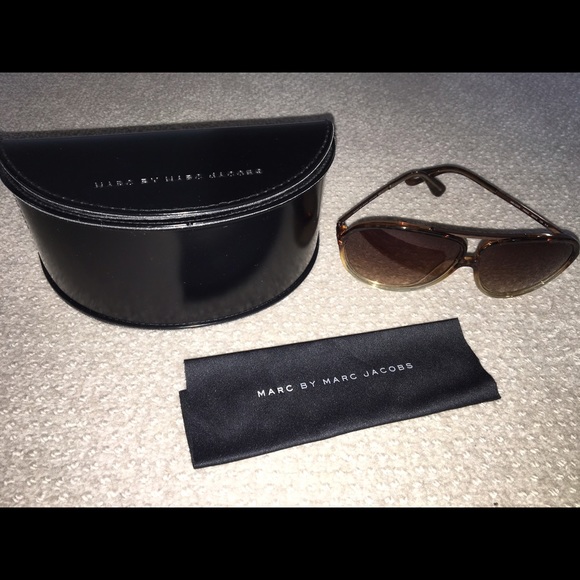 Marc by Marc Jacobs Havana Honey & Brown Aviators