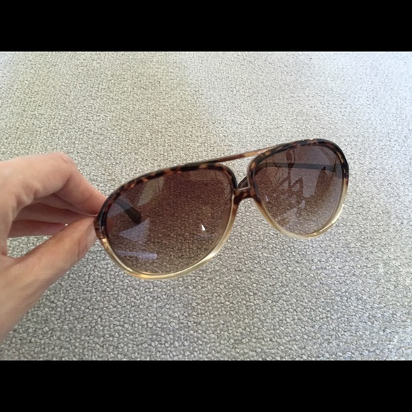 Marc by Marc Jacobs Havana Honey & Brown Aviators