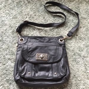 Black crossbody purse