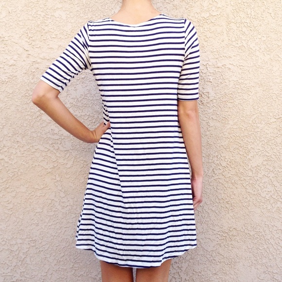LAST ITEM | new | striped t shirt dress - Picture 3 of 3