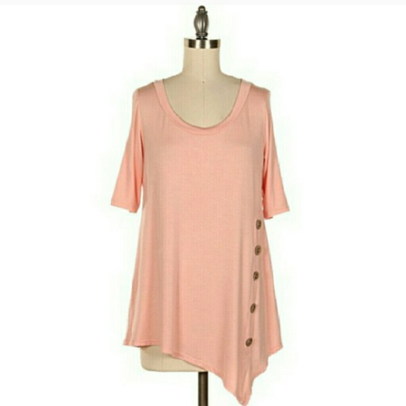 Fashionomics  Tops - Asymmetrical Top
