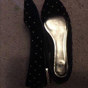 H&M Black Flats