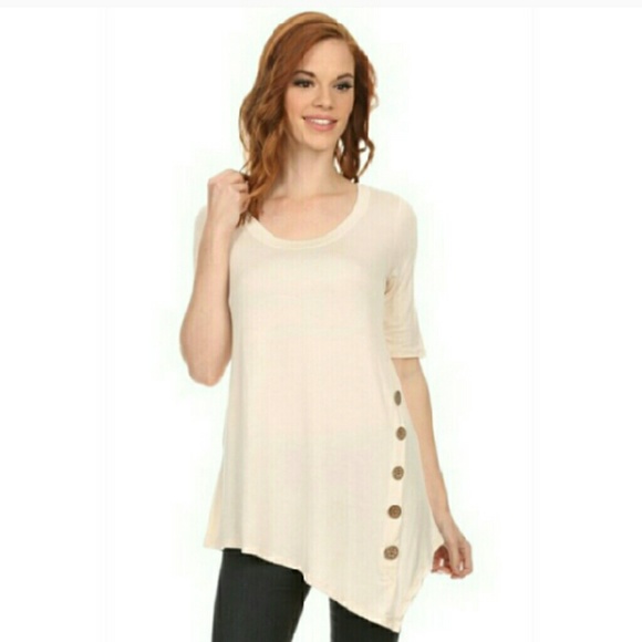 Fashionomics  Tops - Asymmetrical Top