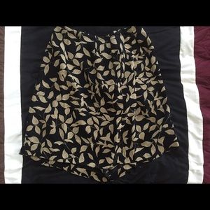 Jones New York Gold Leaf Wrap-Skirt