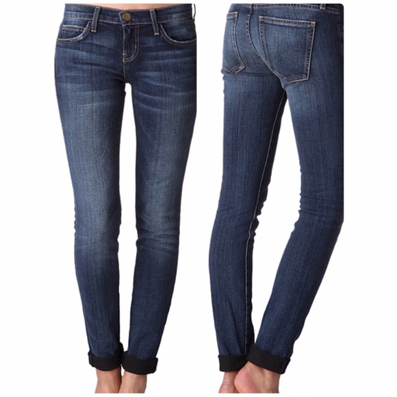 Rolled Skinny Jeans by Current/Elliott LIKE NEW