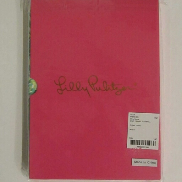LILLY PULITZER TRAVEL JOURNAL SET 3 PRINTS! SEALED - Picture 2 of 3