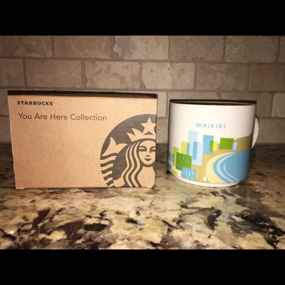 Starbucks Waikiki You Are Here Mug