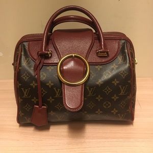 LV top handle special edition speedy