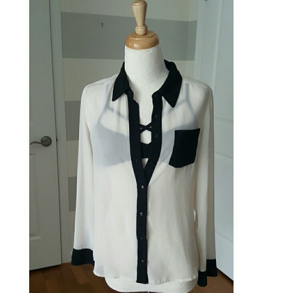 Guess Two Tone Shirt