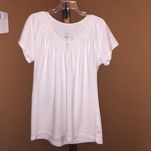 New without tags Merona white tee XXL 16-18