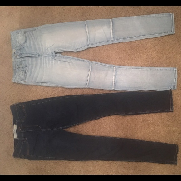 2 PAIRS of Abercrombie & Fitch Jeans