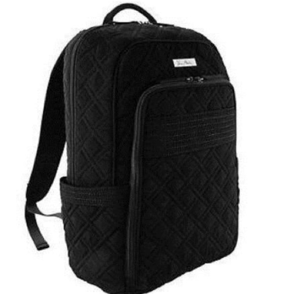Vera Bradley Handbags - Black Vera Bradley Laptop Backpack