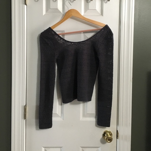 American Eagle knit crop top