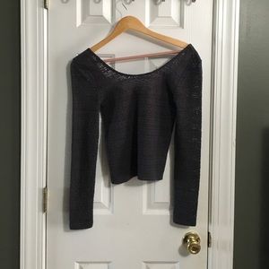 American Eagle knit crop top