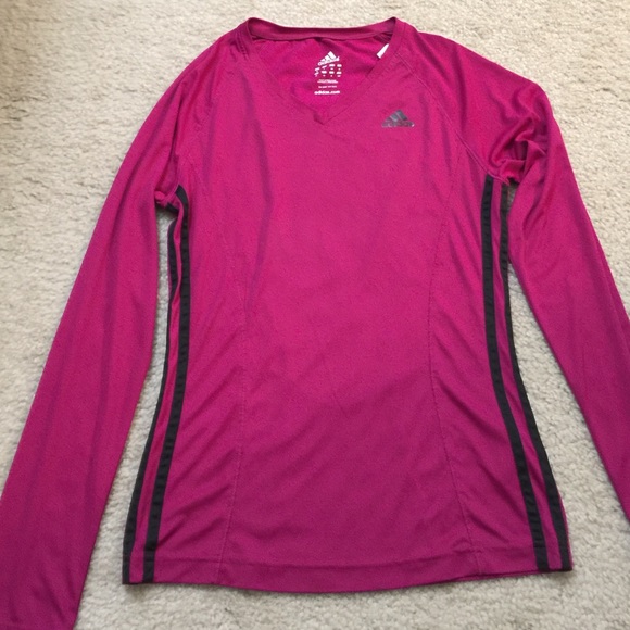 Adidas Long Sleeve Workout Top NWOT
