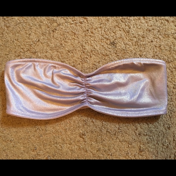 Lavender/Chrome Victoria's Secret Bandeau Bra