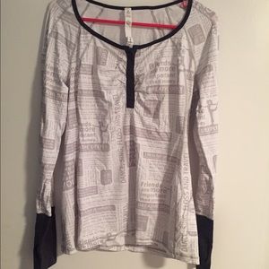 Lululemon dri-fit pullover
