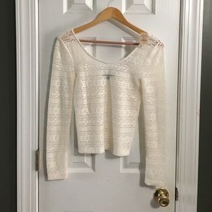 American Eagle knit crop top