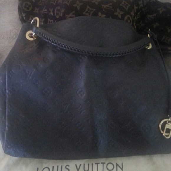 LV leather bag, brow - Picture 1 of 4