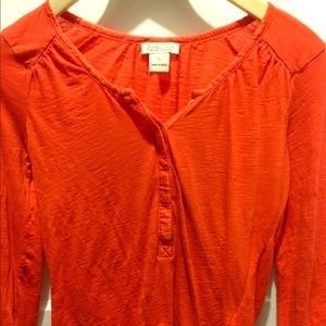 **SOLD/BUNDLED** Lucky Brand Henley Type Shirt.