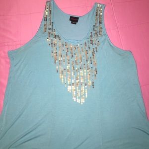 Beautiful Tiffany blue racer back